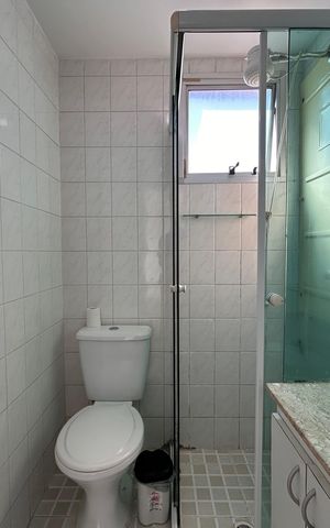 Apartamento para alugar com 50m², 2 quartos e 1 vaga Apartamento para alugar com 50m², 2 quartos e 1 vagaBanheiro
