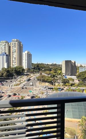 Studio para alugar com 26m², 1 quarto e sem vaga