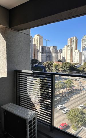 Studio para alugar com 26m², 1 quarto e sem vaga