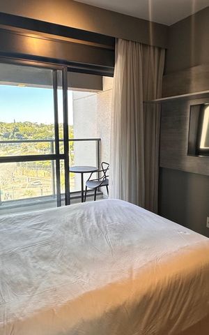 Studio para alugar com 26m², 1 quarto e sem vaga