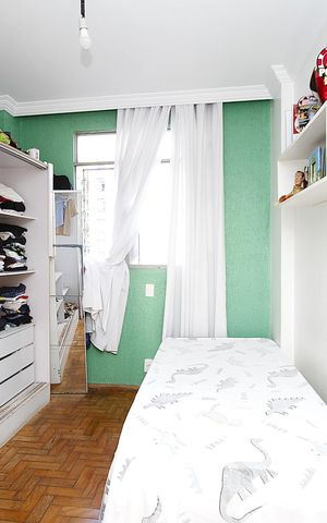 Apartamento à venda com 80m², 3 quartos e 1 vagaQuarto 3