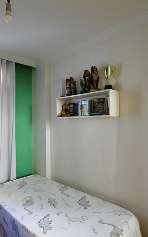 Apartamento à venda com 80m², 3 quartos e 1 vagaQuarto 3