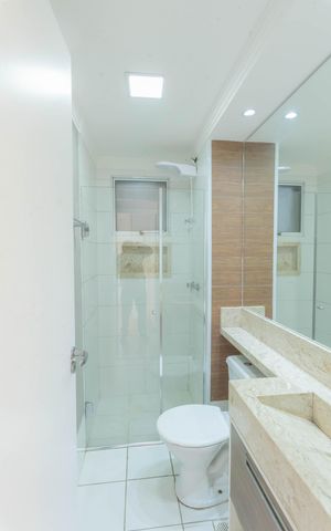 Apartamento à venda com 96m², 3 quartos e 2 vagas Apartamento à venda com 96m², 3 quartos e 2 vagasBanheiro