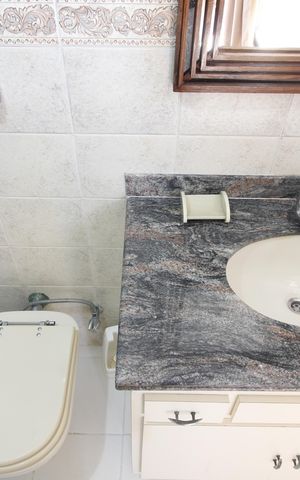 Apartamento para alugar com 109m², 3 quartos e 2 vagasBanheiro da Suíte 1