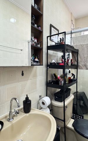 Apartamento para alugar com 56m², 2 quartos e 1 vaga Apartamento para alugar com 56m², 2 quartos e 1 vagaBanheiro Social