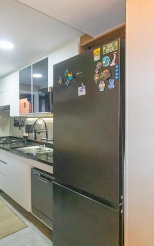 Casa de condomínio à venda com 89m², 3 quartos e 2 vagasCozinha
