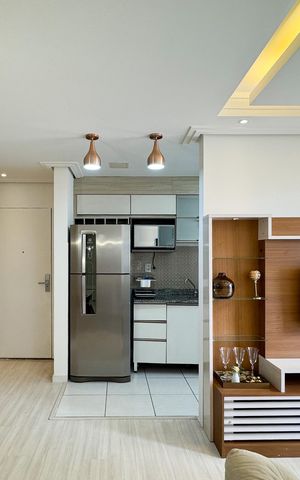 Apartamento para alugar com 56m², 2 quartos e 1 vaga Apartamento para alugar com 56m², 2 quartos e 1 vagaSala
