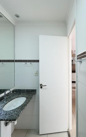 Apartamento para alugar com 56m², 2 quartos e 1 vaga Apartamento para alugar com 56m², 2 quartos e 1 vagaBanheiro Social