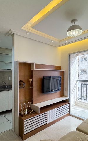 Apartamento para alugar com 56m², 2 quartos e 1 vaga Apartamento para alugar com 56m², 2 quartos e 1 vagaSala