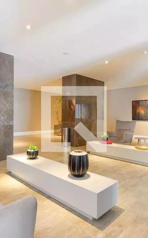 Studio para alugar com 35m², 1 quarto e 1 vaga Studio para alugar com 35m², 1 quarto e 1 vagaHall de entrada