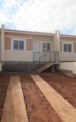 Casa para alugar com 106m², 2 quartos e 1 vagaFachada/Placa