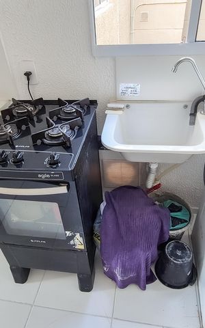 Apartamento para alugar com 40m², 2 quartos e sem vaga Apartamento para alugar com 40m², 2 quartos e sem vagaCozinha e Área de Serviço