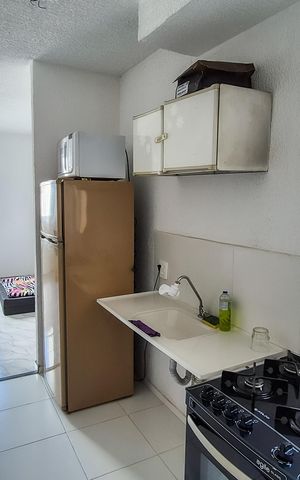 Apartamento para alugar com 40m², 2 quartos e sem vaga Apartamento para alugar com 40m², 2 quartos e sem vagaCozinha e Área de Serviço