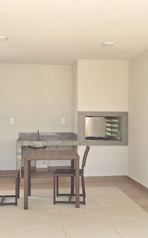 Apartamento para alugar com 27m², 1 quarto e sem vaga Apartamento para alugar com 27m², 1 quarto e sem vagaÁrea comum - Churrasqueira