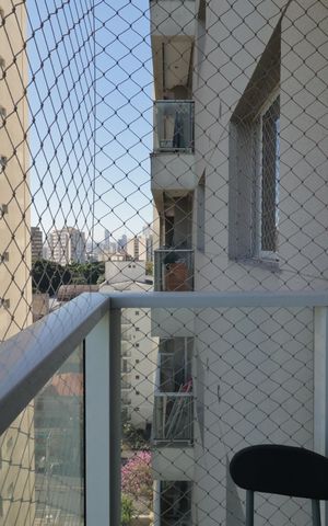 Studio à venda com 28m², 1 quarto e 1 vagaVaranda