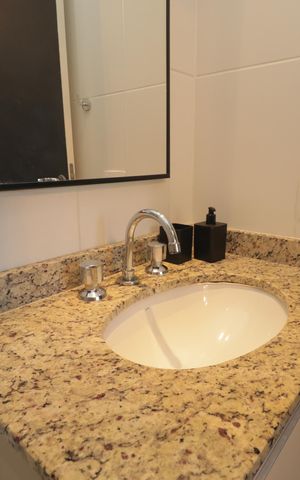 Studio à venda com 28m², 1 quarto e 1 vagaBanheiro