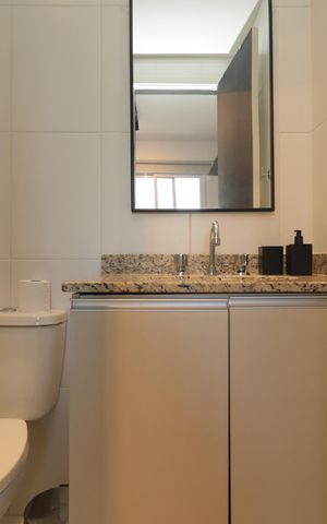 Studio à venda com 28m², 1 quarto e 1 vagaBanheiro