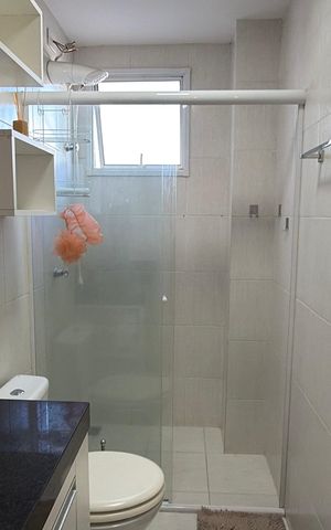 Apartamento para alugar com 38m², 1 quarto e sem vaga Apartamento para alugar com 38m², 1 quarto e sem vagaBanheiro