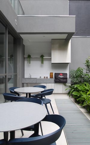 Apartamento para alugar com 33m², 1 quarto e sem vagaÁrea Comum - Churrasqueira