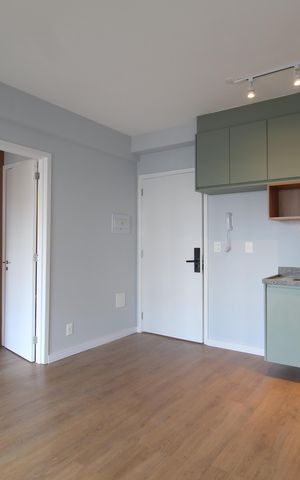Apartamento para alugar com 33m², 1 quarto e sem vagaSala/Quarto