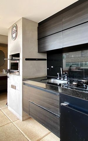 Apartamento à venda com 250m², 4 quartos e 3 vagas Apartamento à venda com 250m², 4 quartos e 3 vagasEspaço Gourmet