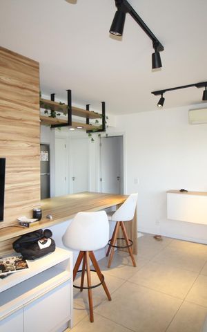 Apartamento à venda com 43m², 1 quarto e 1 vagaSala