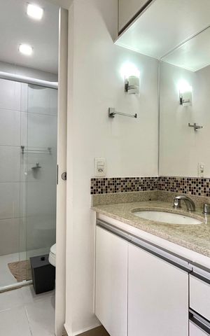 Apartamento para alugar com 33m², 1 quarto e 1 vaga Apartamento para alugar com 33m², 1 quarto e 1 vagaBanheiro