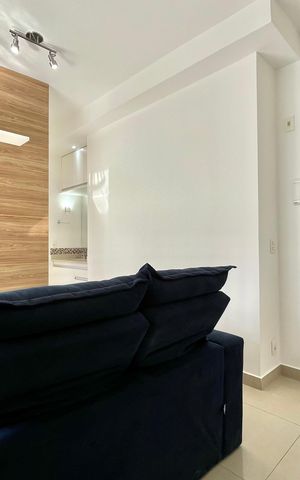 Apartamento para alugar com 33m², 1 quarto e 1 vaga Apartamento para alugar com 33m², 1 quarto e 1 vagaSala