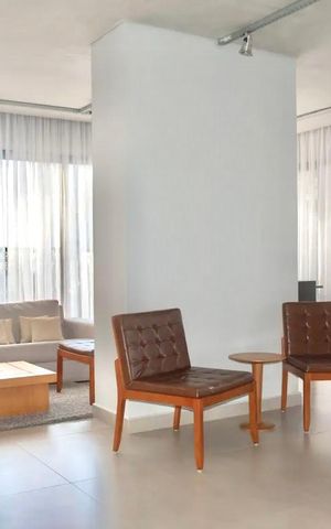 Apartamento para alugar com 33m², 1 quarto e 1 vaga Apartamento para alugar com 33m², 1 quarto e 1 vagaÁrea comum - Salão de festas