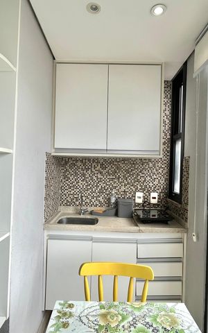 Apartamento para alugar com 33m², 1 quarto e 1 vaga Apartamento para alugar com 33m², 1 quarto e 1 vagaCozinha