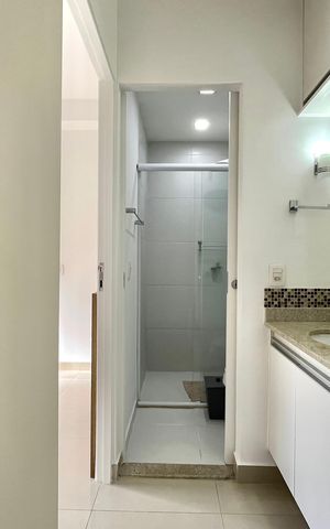 Apartamento para alugar com 33m², 1 quarto e 1 vaga Apartamento para alugar com 33m², 1 quarto e 1 vagaCorredor