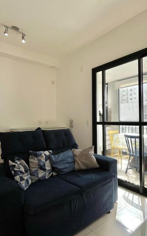 Apartamento para alugar com 33m², 1 quarto e 1 vaga Apartamento para alugar com 33m², 1 quarto e 1 vagaSala