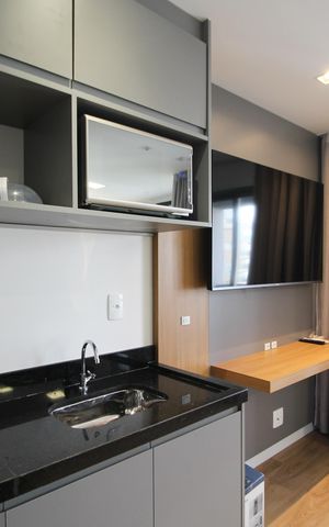 Apartamento para alugar com 24m², 1 quarto e sem vaga Apartamento para alugar com 24m², 1 quarto e sem vagaCozinha