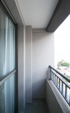 Apartamento para alugar com 24m², 1 quarto e sem vaga Apartamento para alugar com 24m², 1 quarto e sem vagaVaranda
