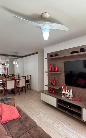 Apartamento à venda com 81m², 2 quartos e 2 vagas Apartamento à venda com 81m², 2 quartos e 2 vagasSala