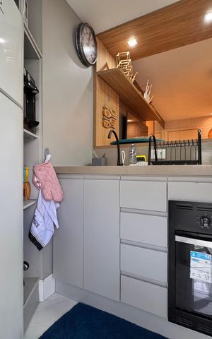 Apartamento para alugar com 30m², 1 quarto e 1 vaga Apartamento para alugar com 30m², 1 quarto e 1 vagaCozinha e Área de Serviço