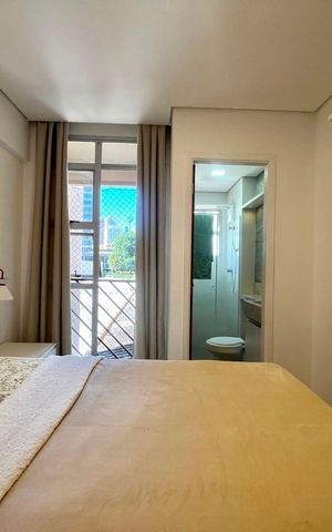 Apartamento para alugar com 40m², 1 quarto e 1 vagaQuarto