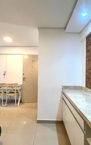 Apartamento para alugar com 40m², 1 quarto e 1 vagaSala