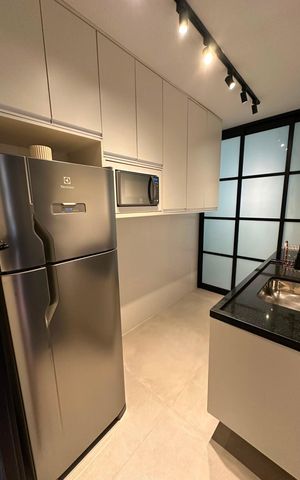 Apartamento à venda com 70m², 1 quarto e 1 vaga
