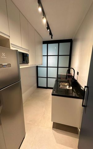 Apartamento à venda com 70m², 1 quarto e 1 vaga