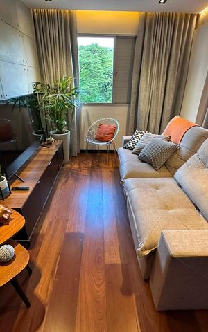 Apartamento à venda com 70m², 1 quarto e 1 vaga