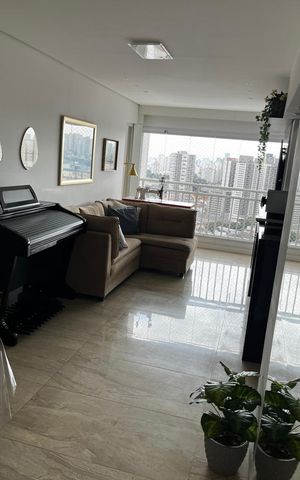 Apartamento à venda com 59m², 2 quartos e 2 vagas Apartamento à venda com 59m², 2 quartos e 2 vagasSala