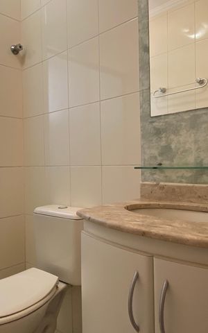 Apartamento à venda com 64m², 2 quartos e 1 vaga Apartamento à venda com 64m², 2 quartos e 1 vagaBanheiro 2