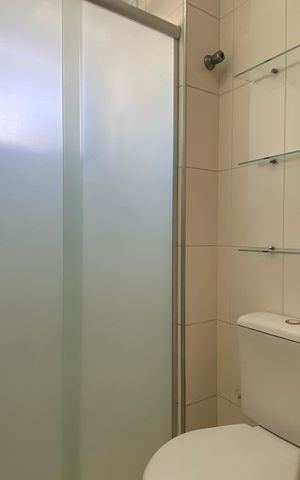 Apartamento à venda com 64m², 2 quartos e 1 vaga Apartamento à venda com 64m², 2 quartos e 1 vagaBanheiro da Suíte