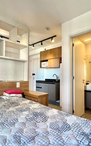 Studio para alugar com 39m², 1 quarto e sem vaga Studio para alugar com 39m², 1 quarto e sem vagaSuite