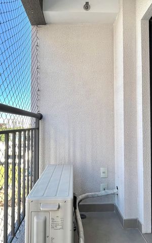 Studio para alugar com 39m², 1 quarto e sem vaga Studio para alugar com 39m², 1 quarto e sem vagaVaranda