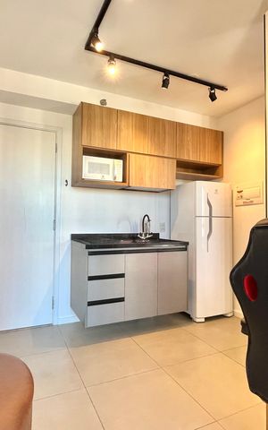 Studio para alugar com 39m², 1 quarto e sem vaga Studio para alugar com 39m², 1 quarto e sem vagaSala