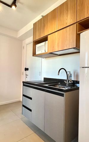 Studio para alugar com 39m², 1 quarto e sem vaga Studio para alugar com 39m², 1 quarto e sem vagaCozinha