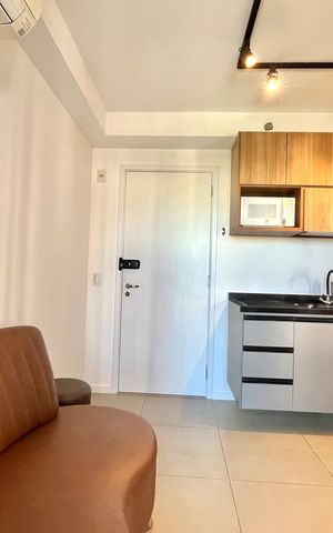 Studio para alugar com 39m², 1 quarto e sem vaga Studio para alugar com 39m², 1 quarto e sem vagaSala