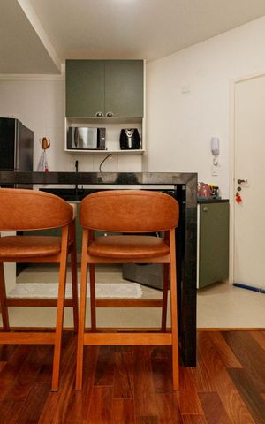 Apartamento à venda com 33m², 1 quarto e 1 vaga Apartamento à venda com 33m², 1 quarto e 1 vagaSala